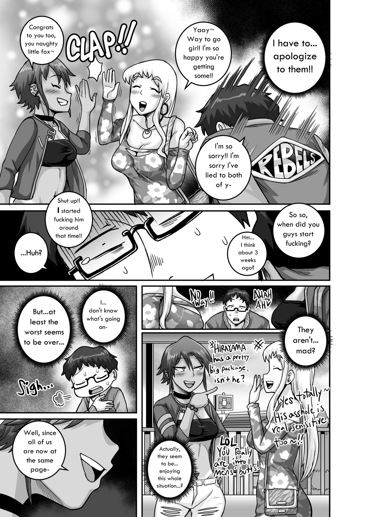 Hentai Manga Comic-Hungry Single Mothers-Read-28